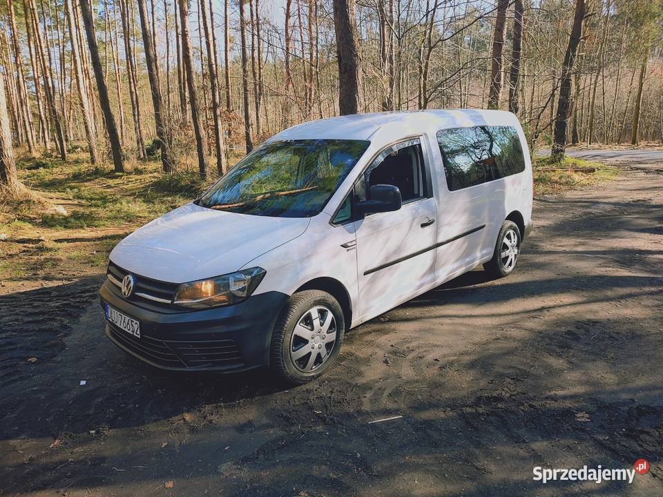VW Caddy maxi 5osobowy 2015 16 diesel Środa Śląska sprzedam