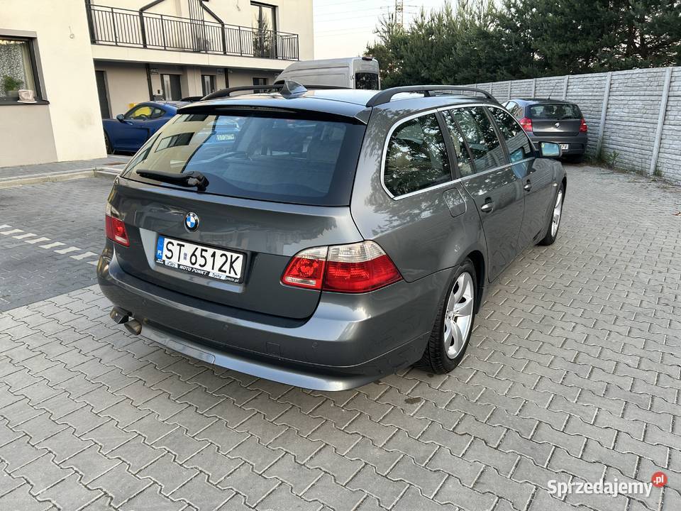BMW Seria 5 BMW E61 520d Touring 2007 Panorama tempomat