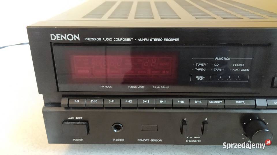 Amplituner stereo Denon DRA425 Made in Japan Wzmacniacze i pokrewne