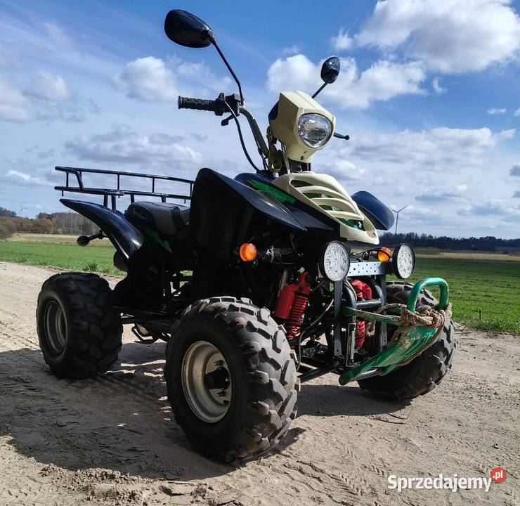 Quad Bashan bs150s2b Hak Led Działdowo