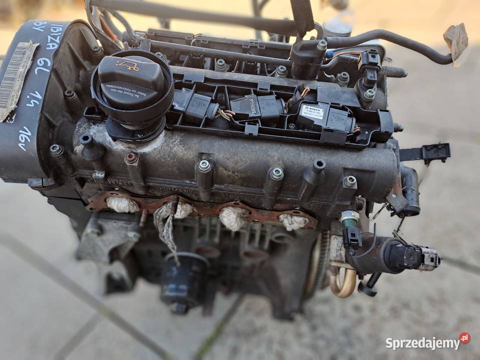 Seat Ibiza 6L 14 16v silnik kompletny kod BKY śląskie Jastrzębie-Zdrój sprzedam