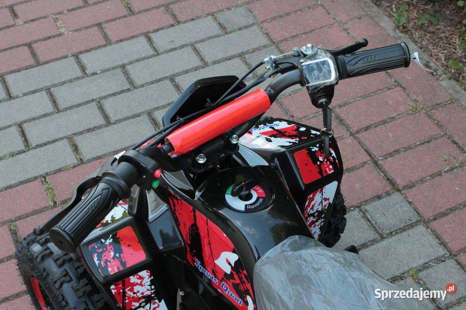 Quad ELEKTRYCZNY 800W szybki zwinny zamiana raty Goleniów
