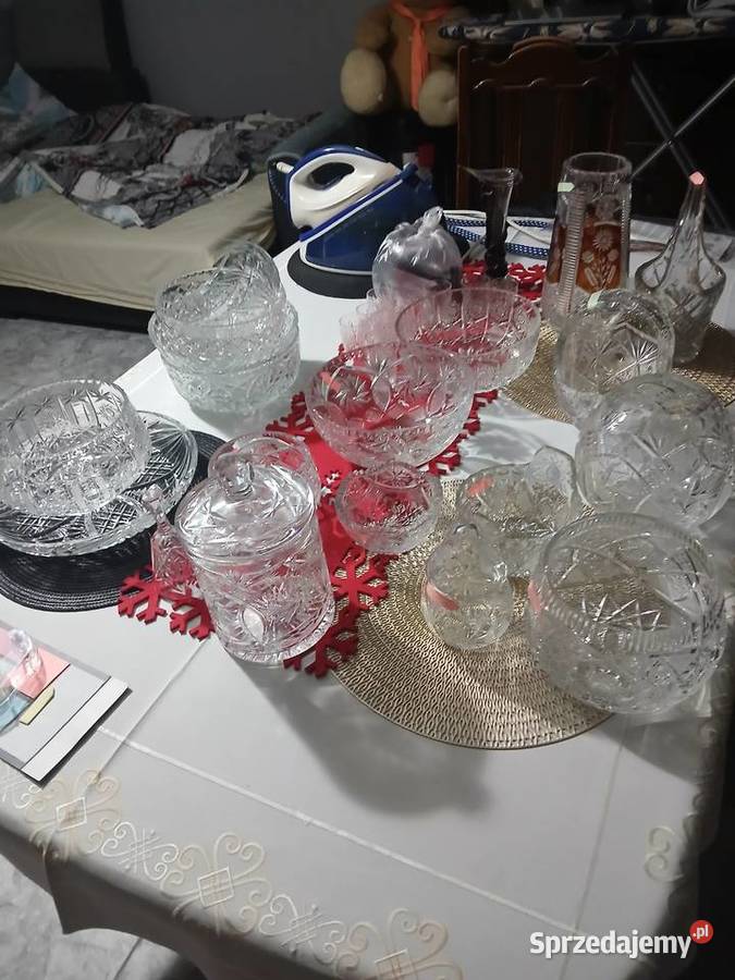 Kryształy z prl sprzedam