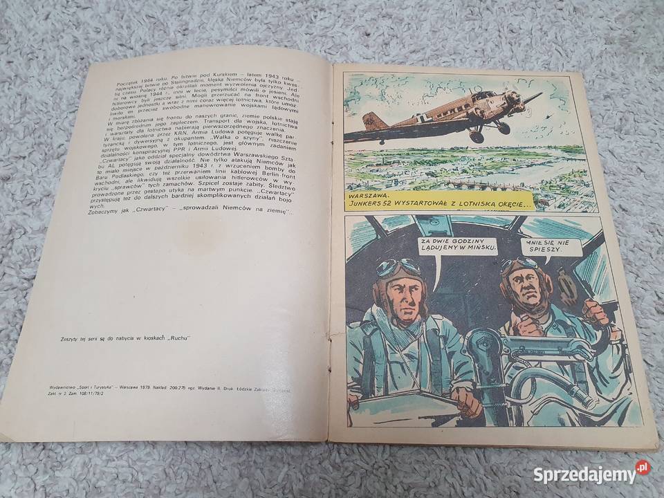 Podziemny Front O życie wroga wydanie 2 1979 Gdynia