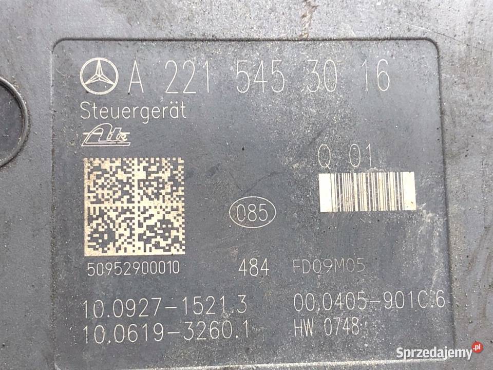 POMPA ABS MERCEDES W221 A2215453016 35 299 0513