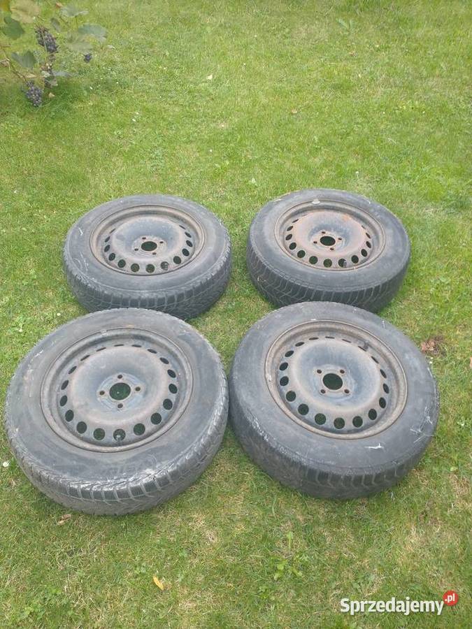 Koła 15 4x100 felgi stalowe opony zimowe śląskie Jaworzno