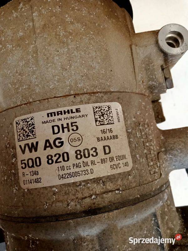 sprężarka klimatyzacji 5Q0820803D wielkopolskie sprzedam