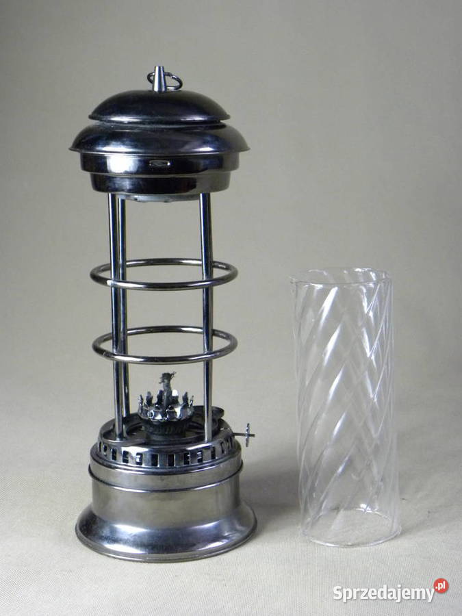 Metalowa stołowa lampa naftowa Legnica sprzedam