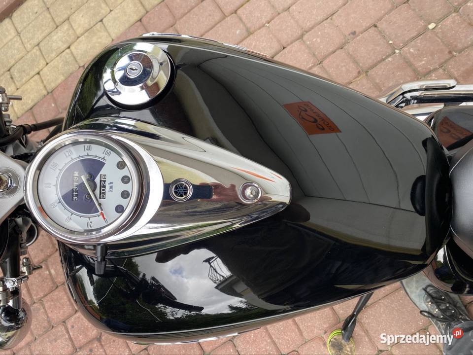 YAMAHA XVS 125 DRAG STAR NAJPIĘKNIEJSZY W KLASIE metalic Kokoszkowy