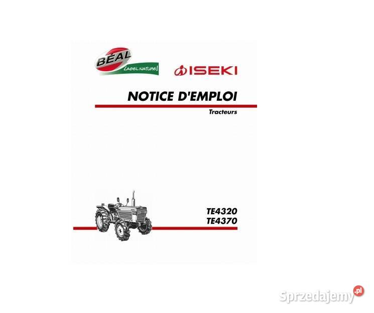 ISEKI TE4320 TE4370 instrukcja obsugi Kielce