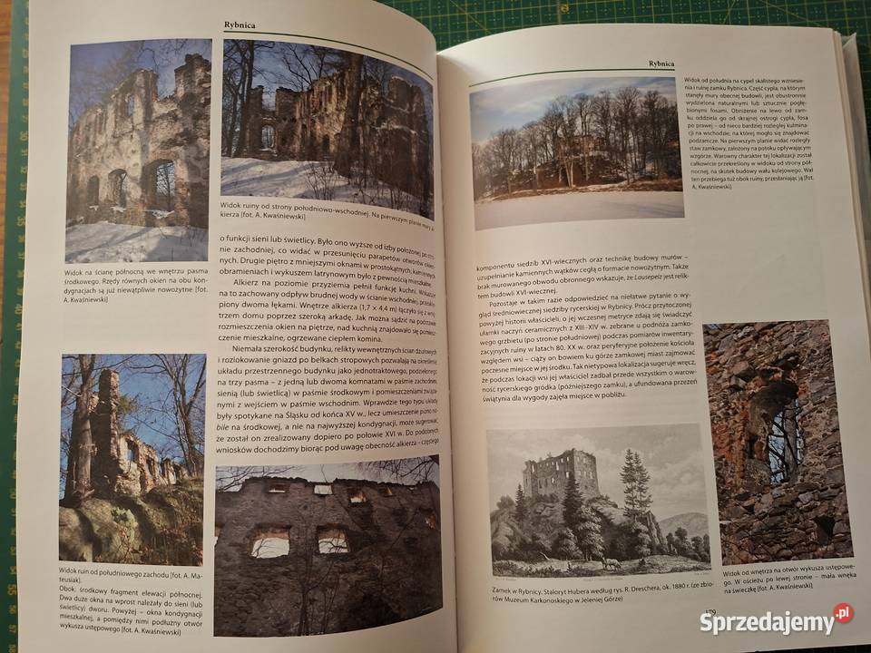 Zamki i dwory obronne w Sudetach tom II twarda Kraków