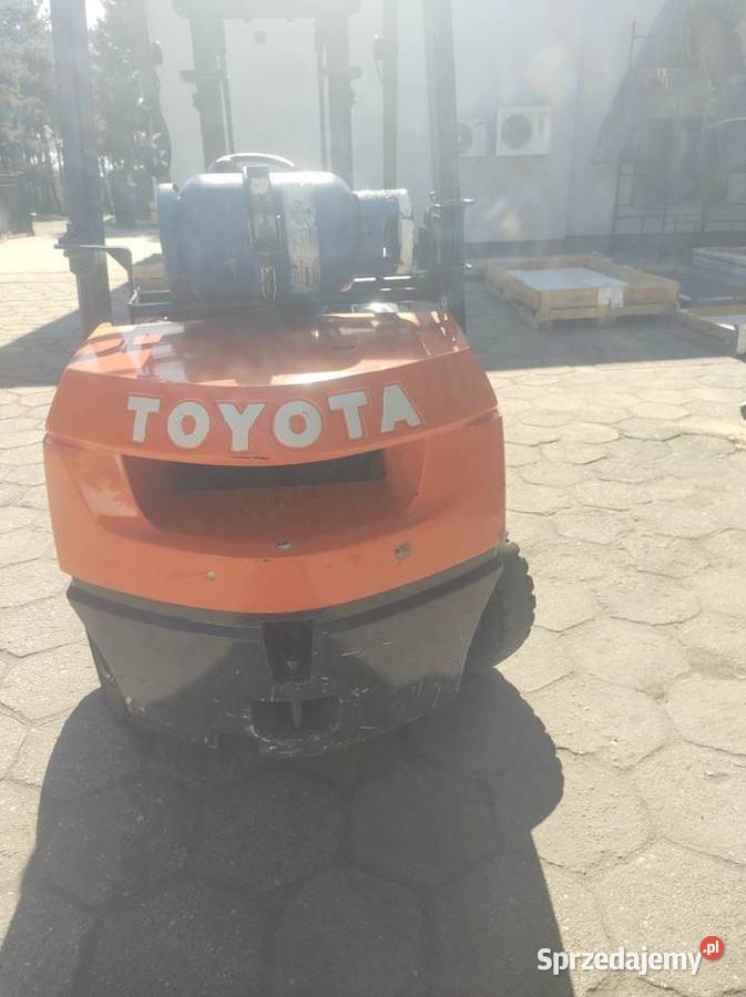 Toyota 7fg30 3 tony wózek widłowy pomorskie Kaliska