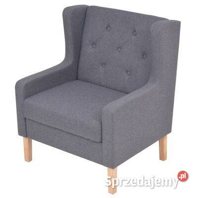 vidaXL Fotel szary tkaninaSKU245452 Warszawa