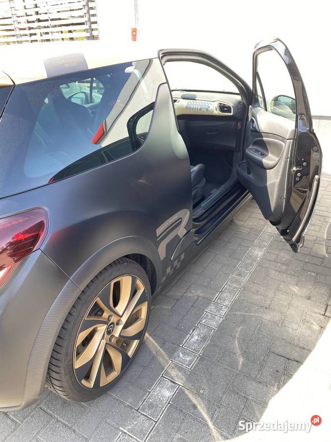 Citroen DS3 Racing złotyczarny mat carbon benzyna Poznań