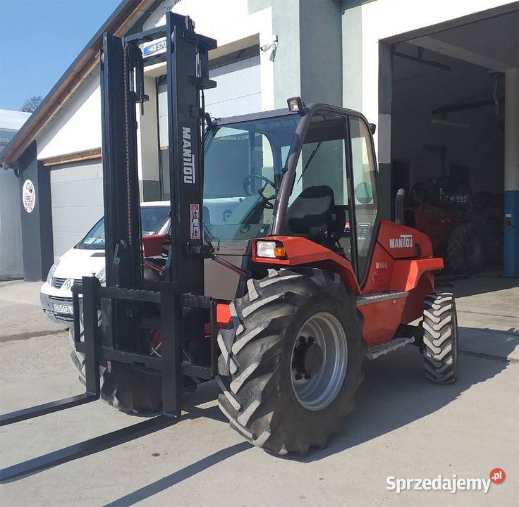 Manitou linde wózek widłowy wynajem wózków Borkowo