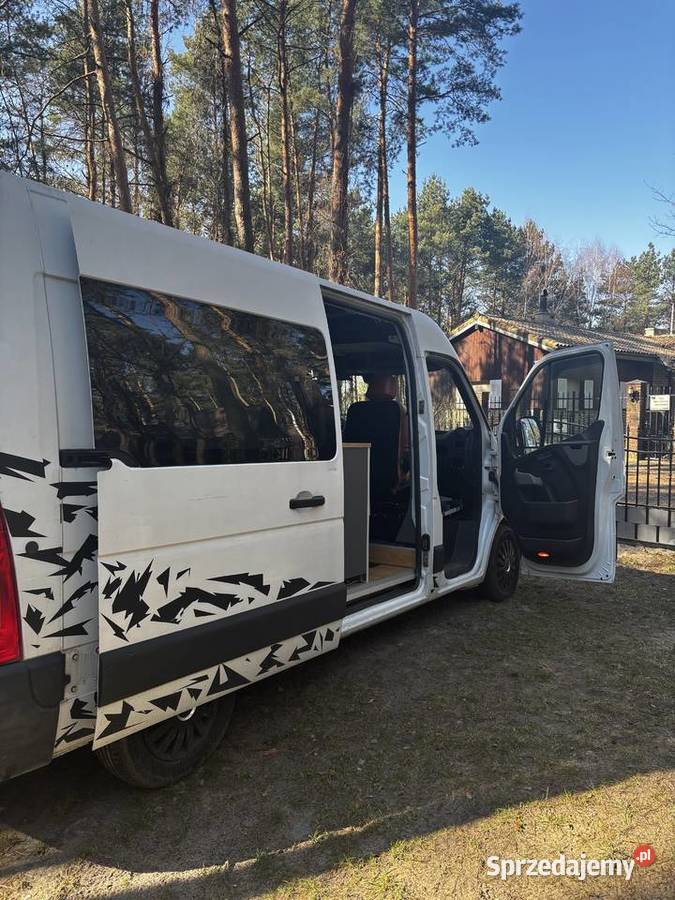 Kamperbus Renault Masters pełny VAT mazowieckie Warszawa