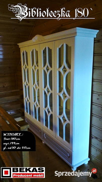 Styl nowa Biblioteczka 90 Clasik Bekas Dąb Złoty