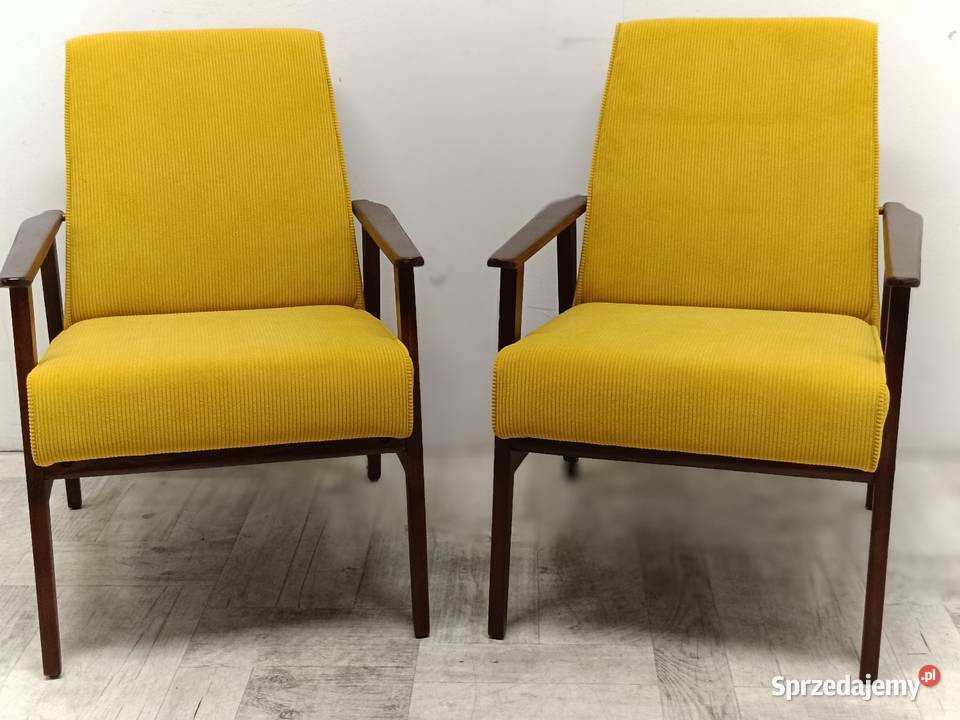 fotel fotele PRL lisek Chierowski Var Homma Radomsko sprzedam