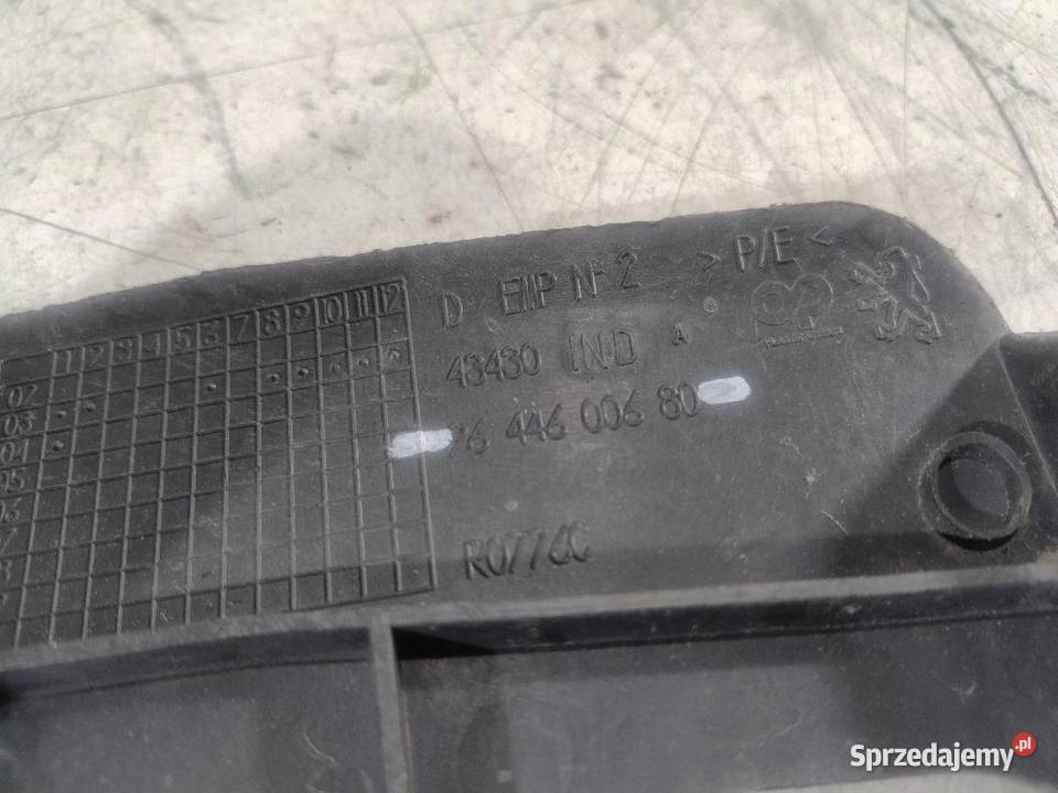 ŚLIZG ZDERZAKA PRAWY TYŁ PEUGEOT 407 9644600680 osobowe