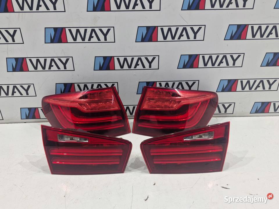 BMW 5 F11 LAMPY TYŁ KOMPLET LEWA PRAWA ORYGINAŁ