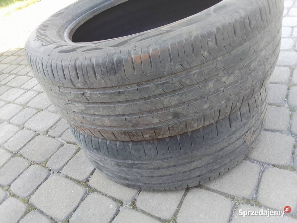 Używane opony letnie Continental bieżnik 4mm 2 16cale Warszawa sprzedam