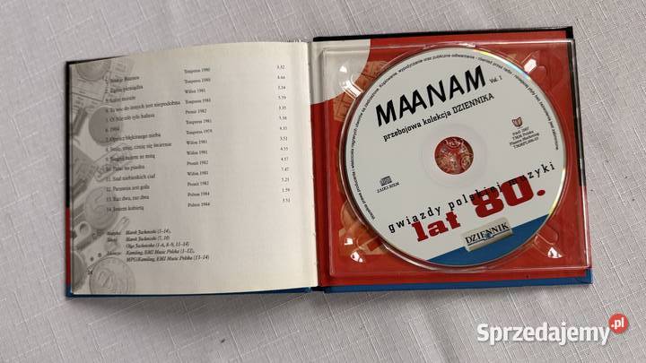 Maanam vol1 Gwiazdy polskiej muzyki lat 80plyta Kultura i Rozrywka Lublin