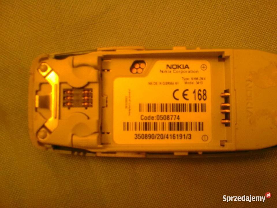 Kultowa Nokia 3410 zielona