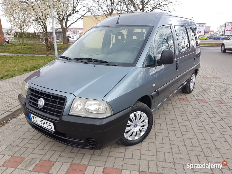 Fiat Scudo 20 JTD 9 Osobowy Klimatyzacja Serwis 110KM