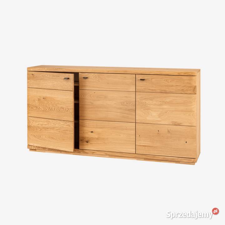 Komoda dębowa nowoczesna Pinos 05