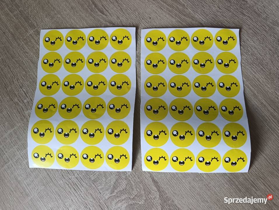 Zestaw naklejek emotki Kwidzyn