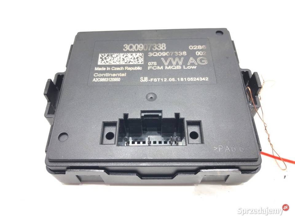 MODUŁ ŚWIATEŁ SEAT ATECA 3Q0907338 STEROWNIK