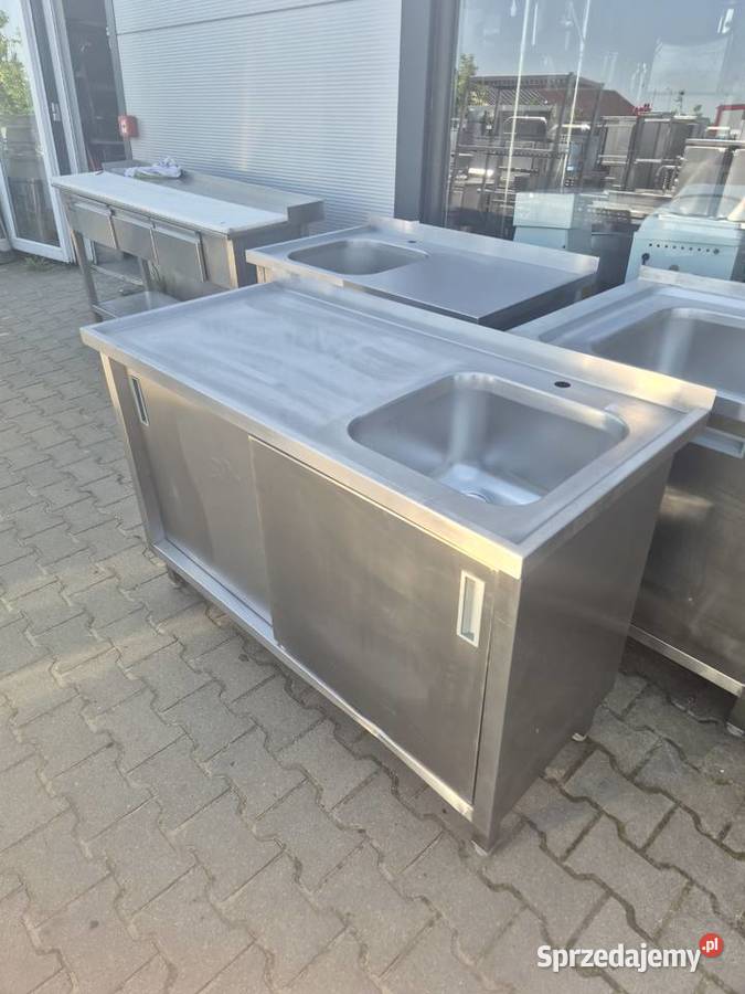 Zlew 1 Komorowy Gastronomiczny Z Szafką Z Ostrów Wielkopolski