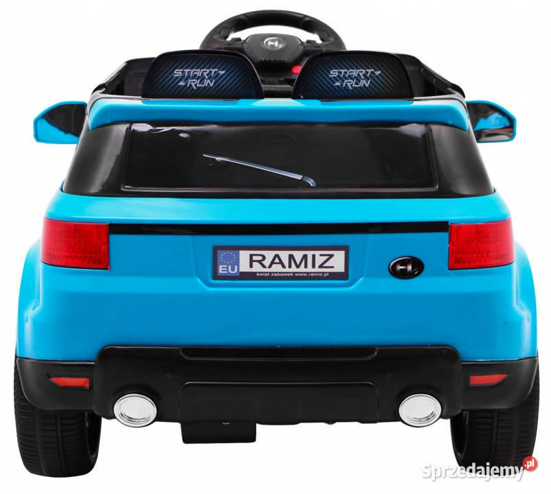 Autko Start Run na akumulator Niebieski SUV Pojazdy elektryczne i spalinowe Łopuszno