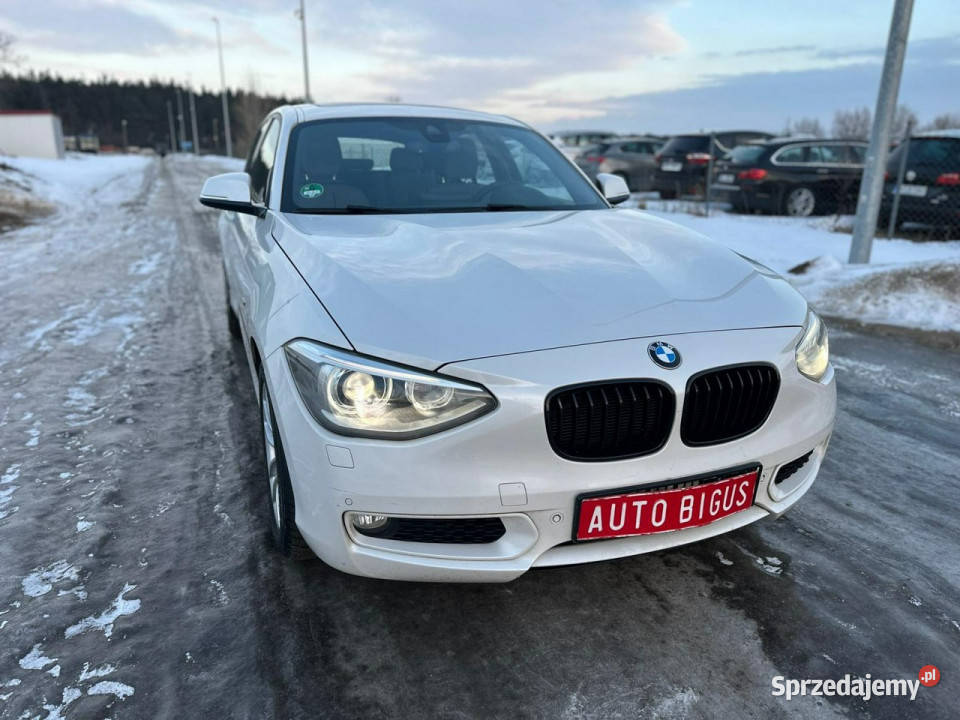 BMW 118 climatronic biała perła bixsenon duza BMW Lębork