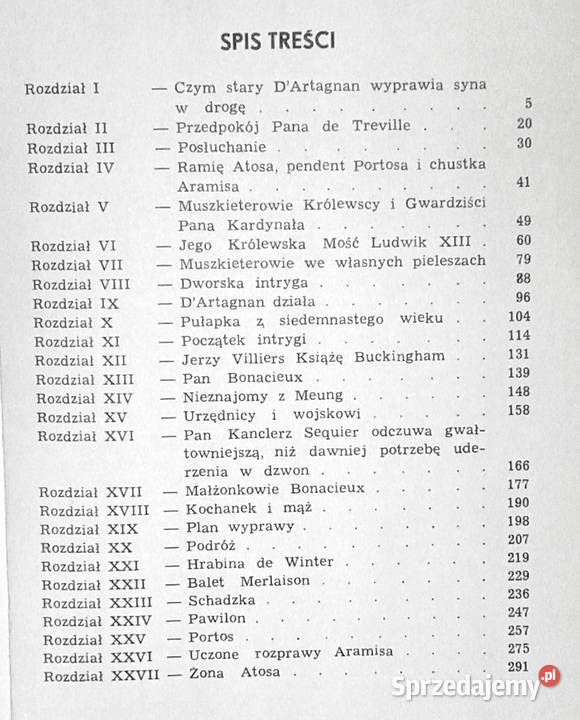 Trzej muszkieterowie Aleksander Dumas Pozostałe Chełm