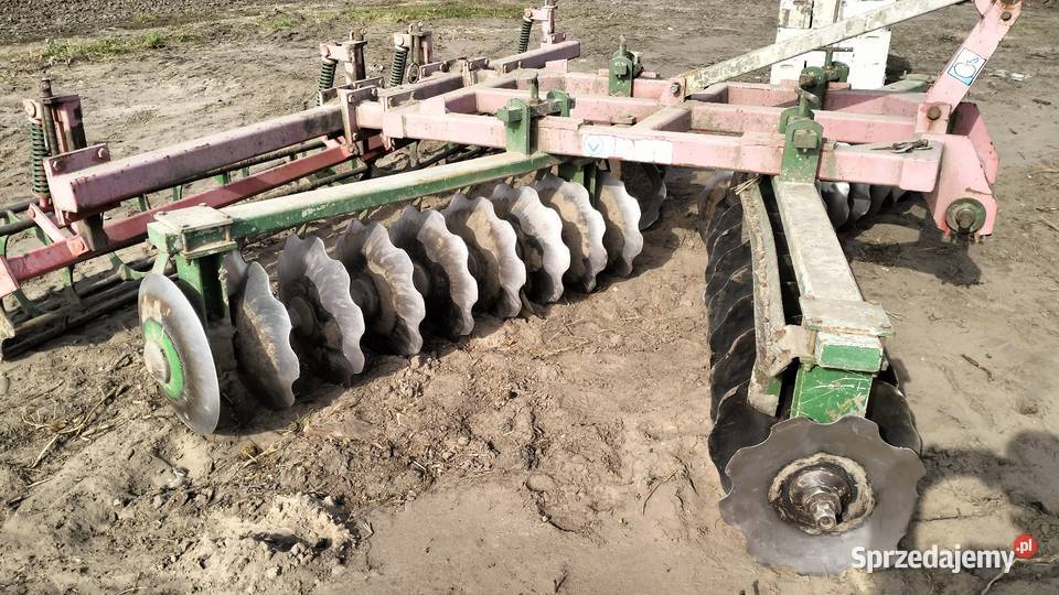 Brona talerzowa Unia Cut 4 m talerzówka z wałem Włocławek