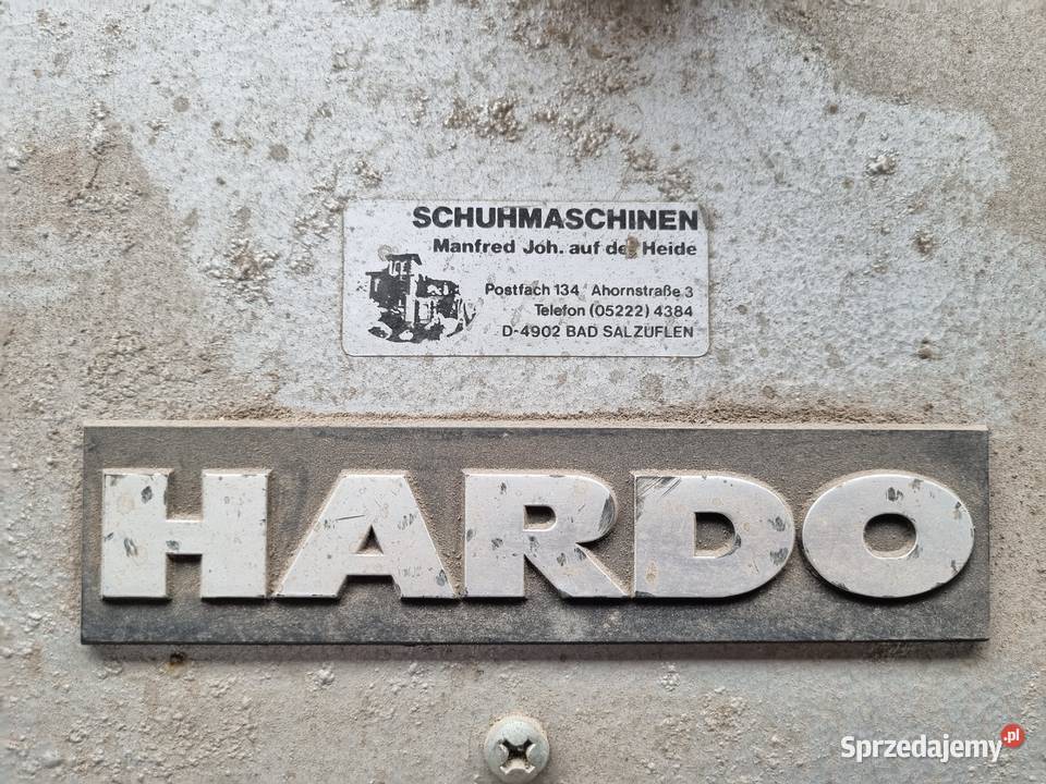 Kombajn szewski maszyna do polerowania Hardo 2 Produkcja Bielawa