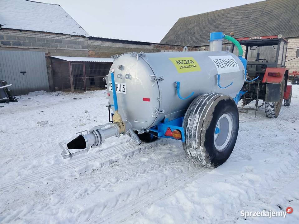 Beczka asenizacyjne beczkowóz 3500 litra Ocynk Radziejów