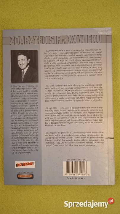 Ostatni Luftwaffe Alfred Rok wydania 2009 Warszawa sprzedam