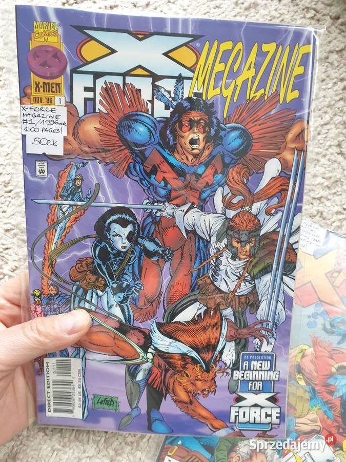 XForce Annual 3 komiksy Marvel USA 19921996 pomorskie