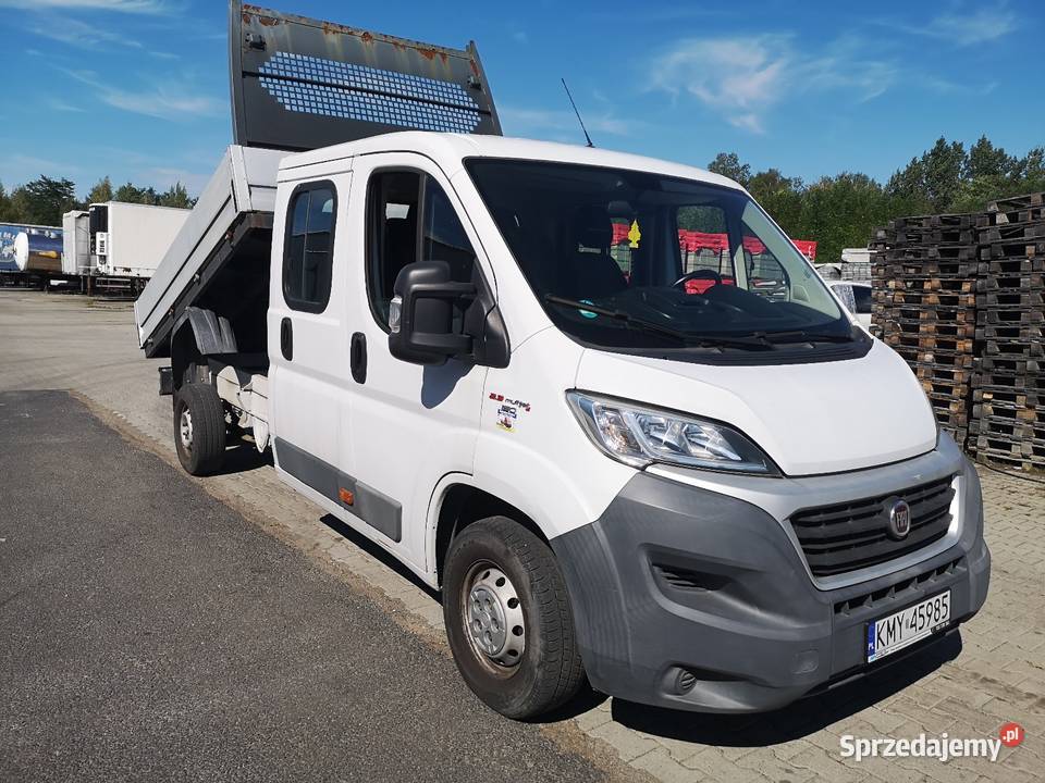 Fiat ducato dubel kabina wywrotka Trzyciąż