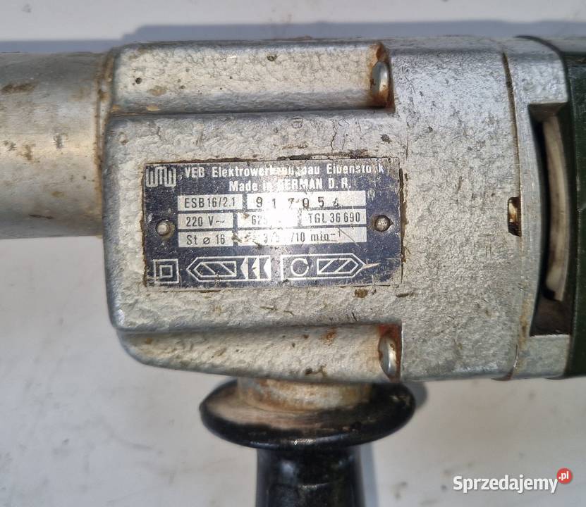 wiertarka Eibenstock 625W dwubiegowa udar