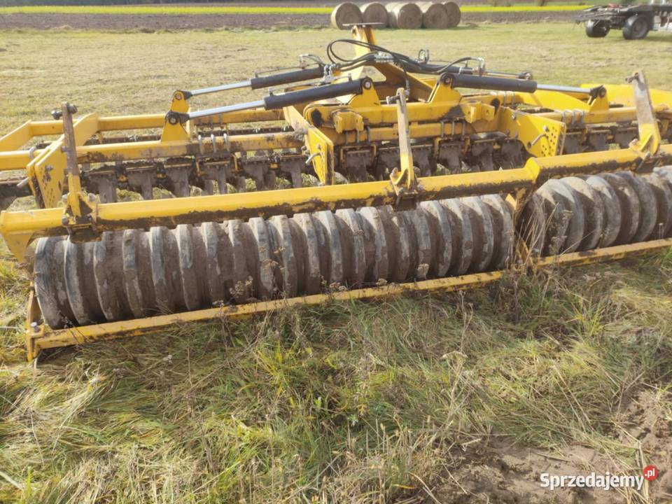 Brona talerzowa staltech skladana 5m wały gumowe Wierzchlesie