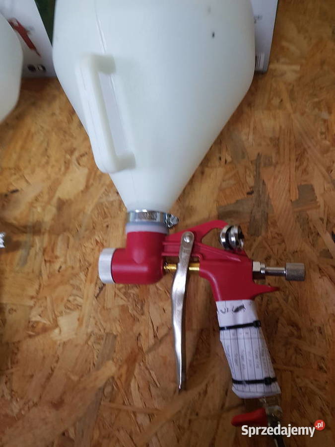 PISTOLET DO TYNKOWANIA Malowania PLASTIK SILVER Głogowa