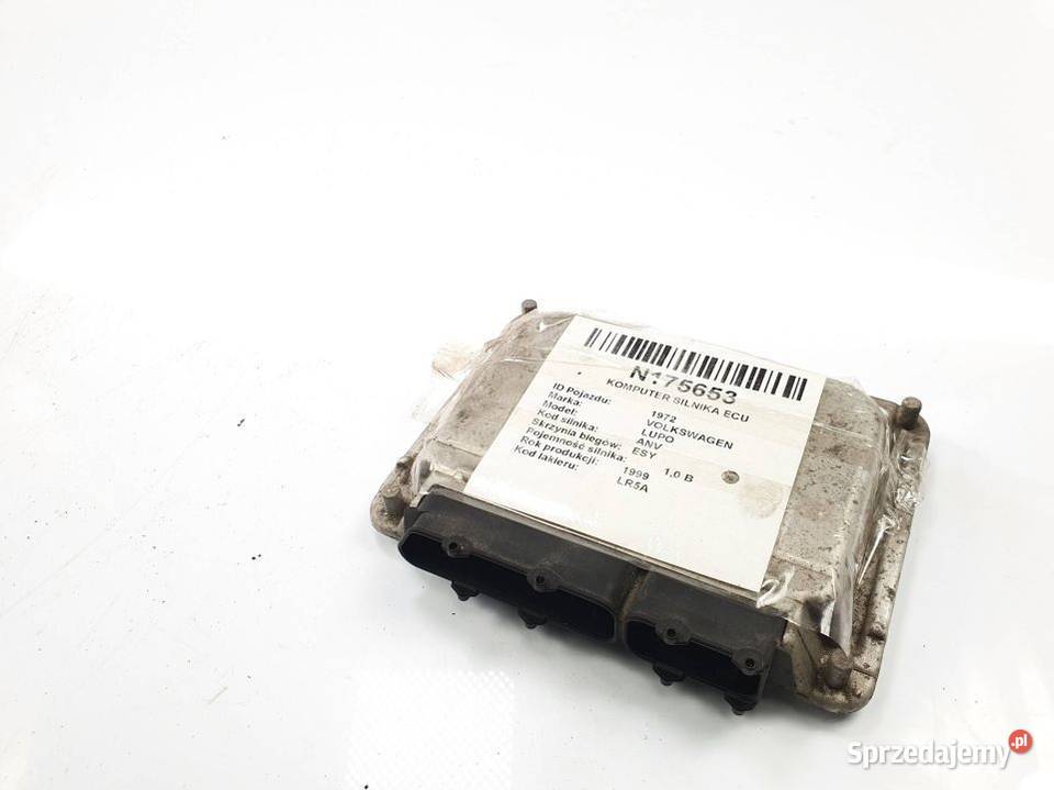 KOMPUTER SILNIKA ECU VOLKSWAGEN LUPO 030906032E Pozostałe Lipno