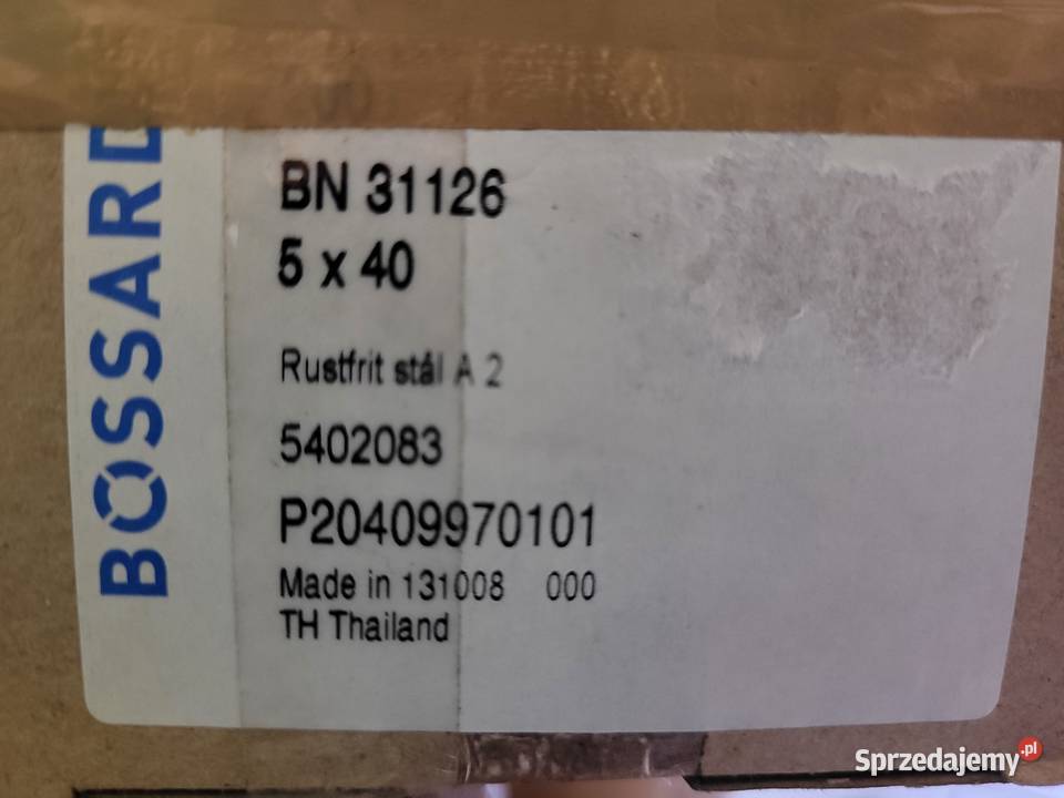 A2 Wkręt do płyt wiórowych 50x40 DIN9048 Rydułtowy