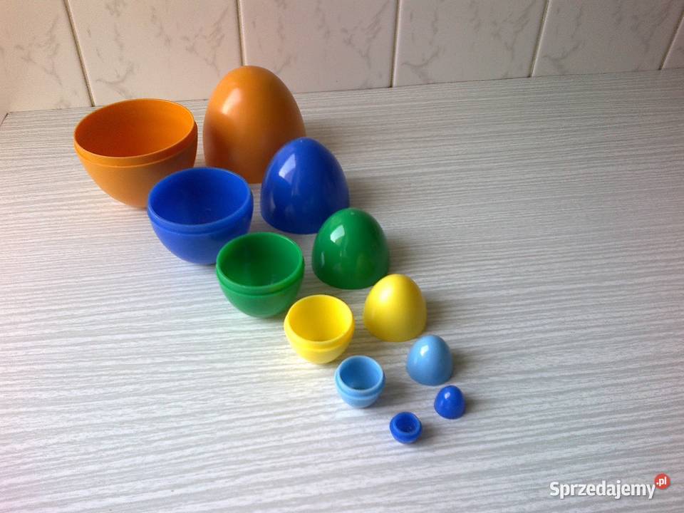 Jajka plastikowe otwierane matrioszka 6 Szczecin