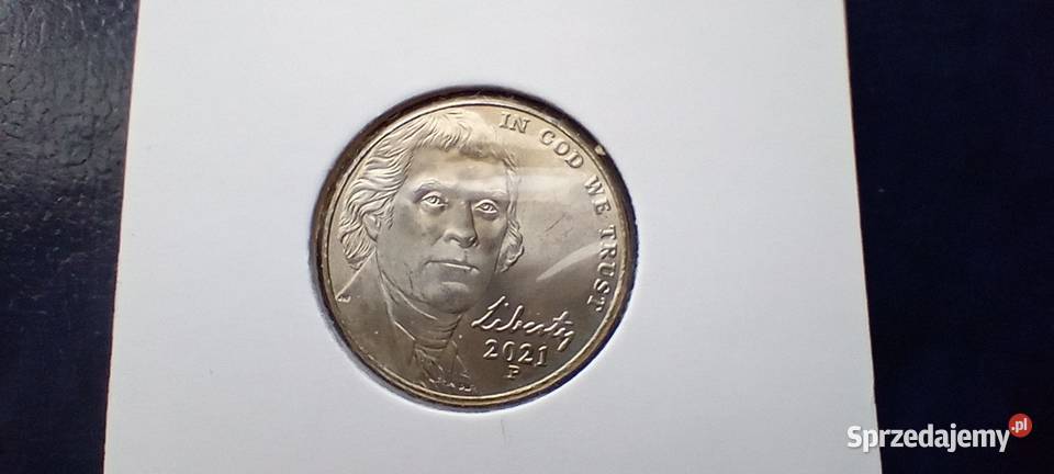 Stare monety 5 cent 2021 USA podkarpackie sprzedam