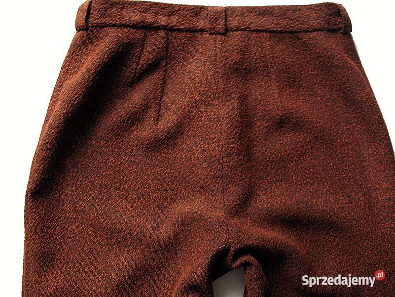 Eleganckie spodnie damskie 38 M biodra 96 czarny Siedlce sprzedam