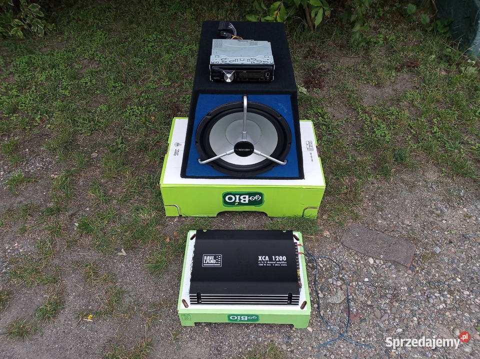 Tuba Subwoofer Skrzynia Basowa Wzmacniacz Radio Dzierżoniów sprzedam